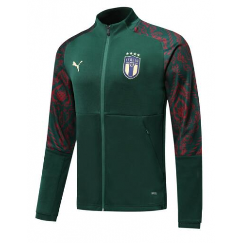 2020 Euro Italy Tracksuit Jacket Green